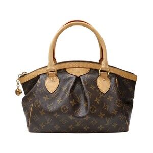 Louis Vuitton Tivoli Monogram Canvas Brown Handbag classic